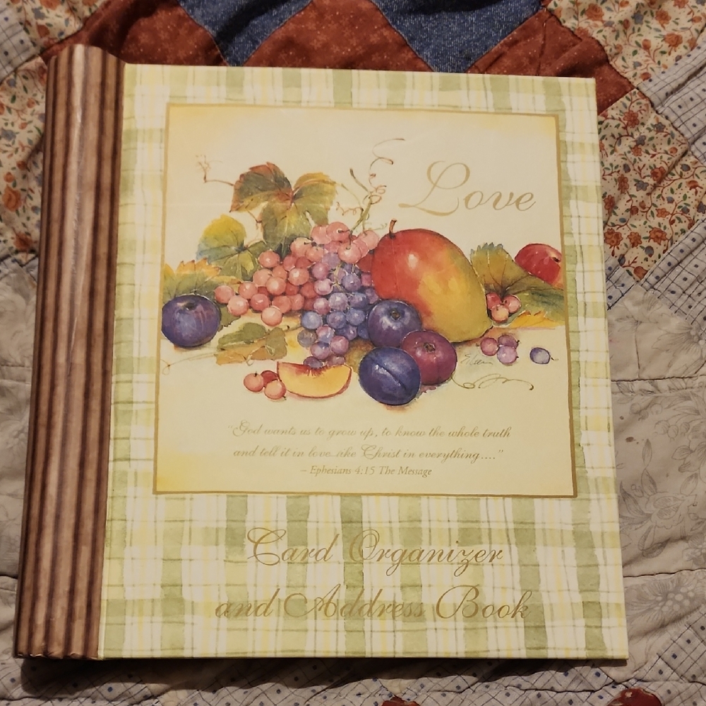 Dayspring Card Oragnizer and Address Book